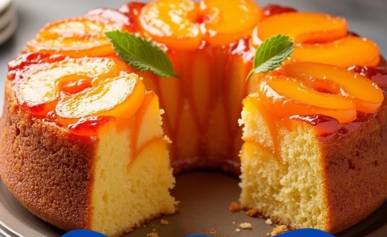 Apricot Upside-Down Cake