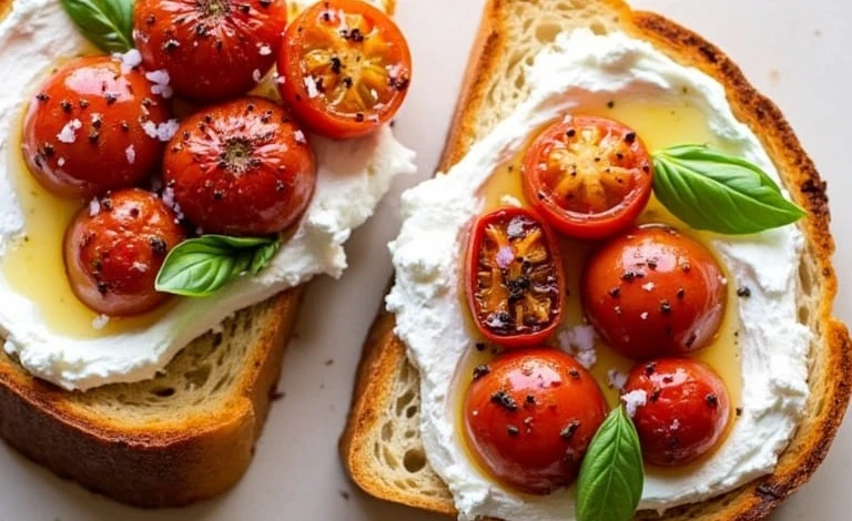 Whipped Ricotta Toast