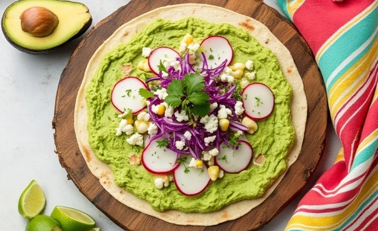 Green Goddess Tlayudas