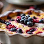 Berry Bliss Breakfast Clafoutis