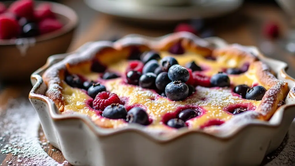 Berry Bliss Breakfast Clafoutis
