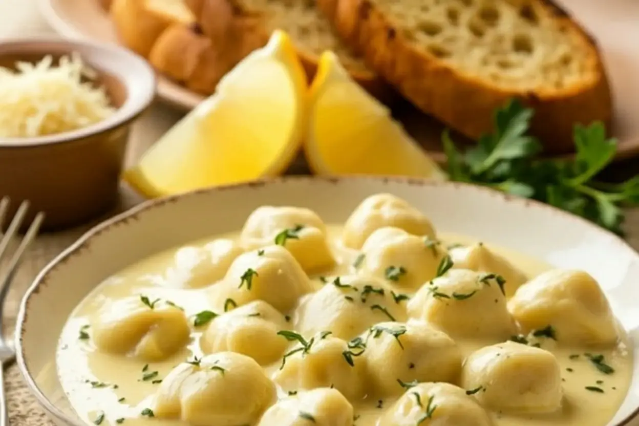 Creamy Garlic Parmesan Gnocchi