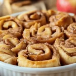Midjourney generated image for Irresistible Cinnamon Apple Pie Rolls Recipe Perfect for Dessert_4