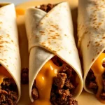 Beef and Cheese Burritos
