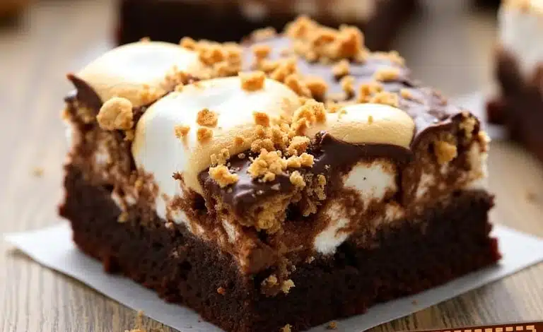 S'mores Brownie Bars
