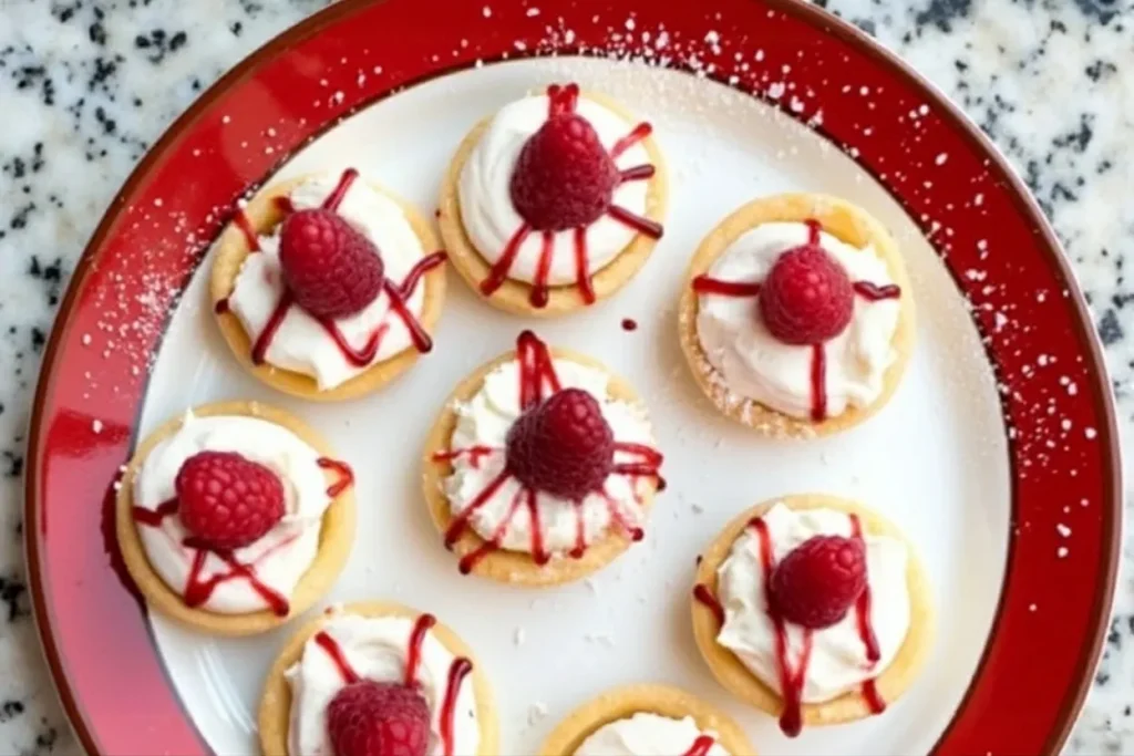 Raspberry Cream Cheese Bites