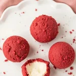 Red Velvet Cheesecake Bites