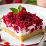 Raspberry Cream Bars