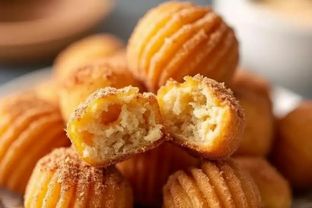 air-fried churro bites
