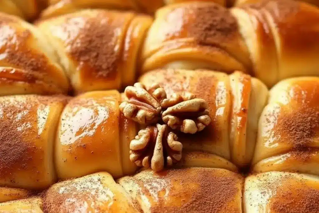 Apple Cinnamon Crescent Roll Casserole