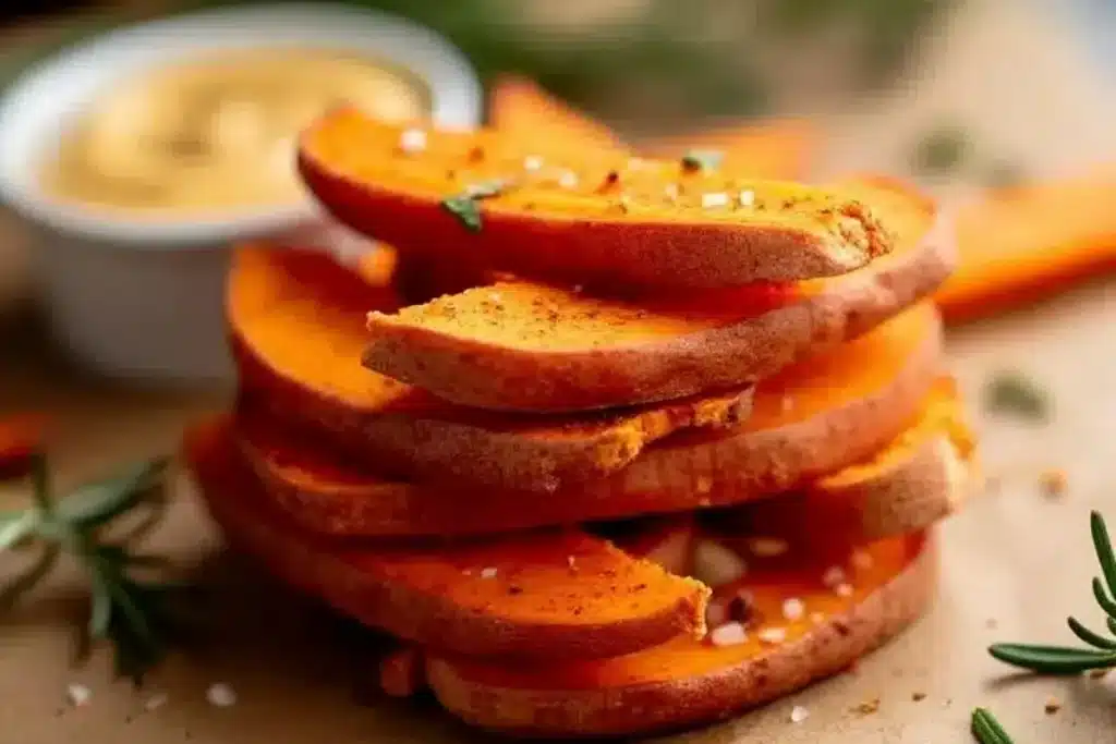 baked sweet potato fries