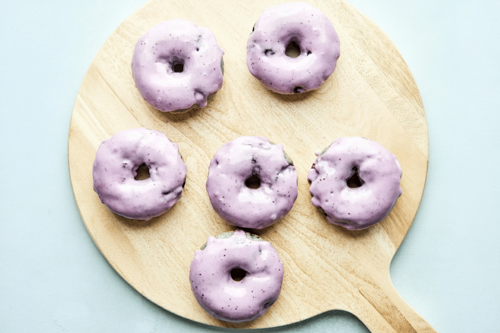 blueberry cake donuts
