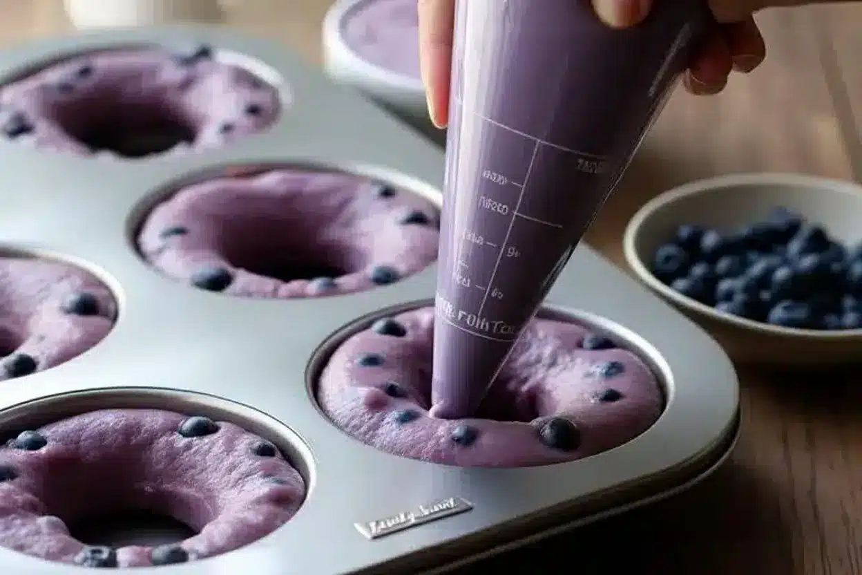 blueberry cake donuts