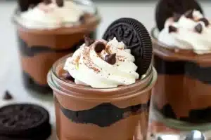 chocolate pudding parfait