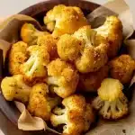 crispy roasted cauliflower bites