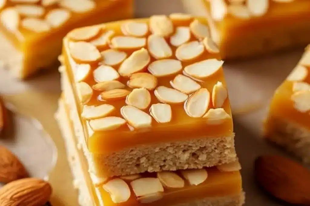 Honey Almond Bars