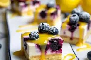 Lemon Blueberry Cream Cheese Squares