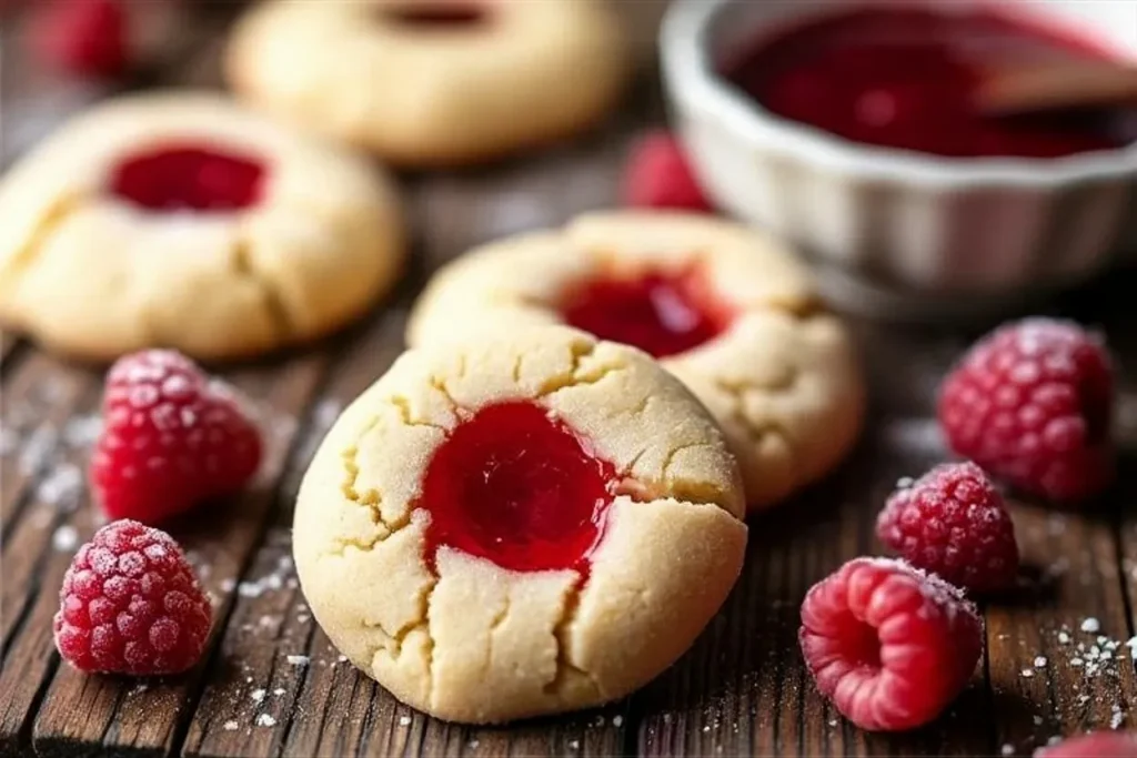 Raspberry Sugar Cookies