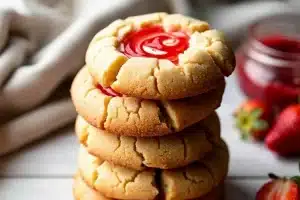Strawberry Cheesecake Cookies