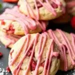 Strawberry Crunch Cookies