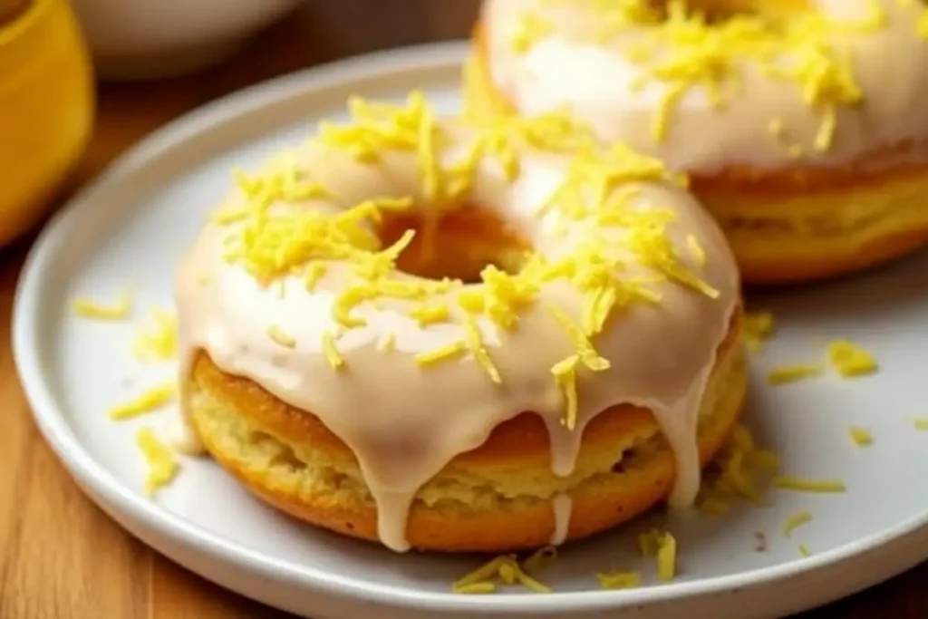 Lemon Poppy Seed Donuts