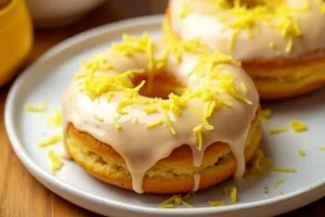 Lemon Poppy Seed Donuts