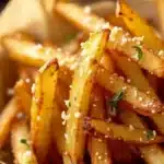 Air Fryer Garlic Parmesan Fries