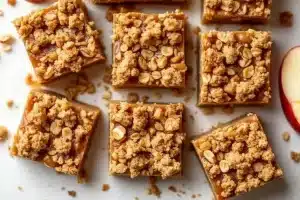 Apple Cinnamon Oat Crumble Bars
