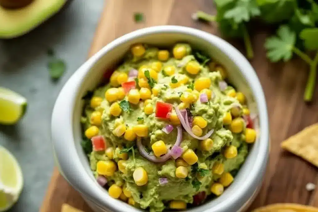 Avocado Corn Guacamole