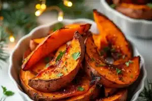 baked sweet potato wedges