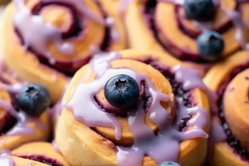 blueberry cinnamon rolls