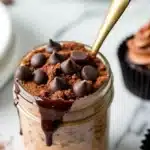 Brownie Batter Overnight Oats