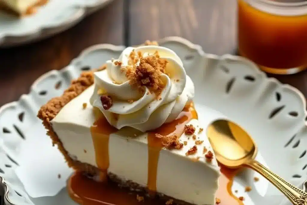 Butter Pecan Ice Cream Pie