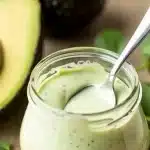 creamy avocado ranch dressing
