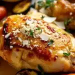 Creamy Garlic Parmesan Chicken Thighs