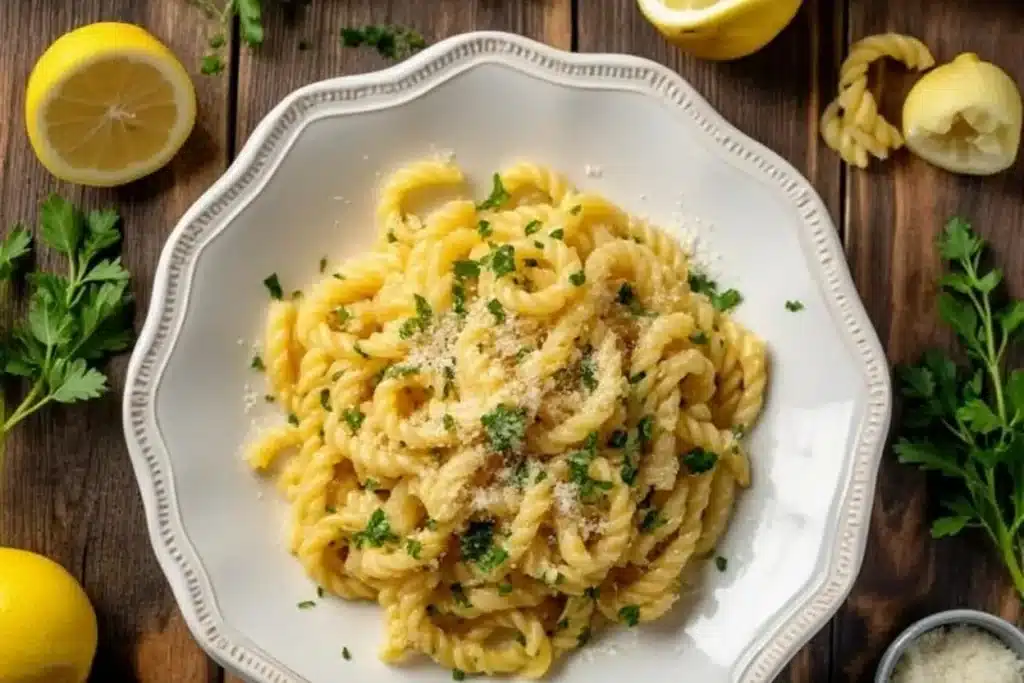 garlic butter pasta