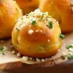 garlic parmesan cheeseburger bombs