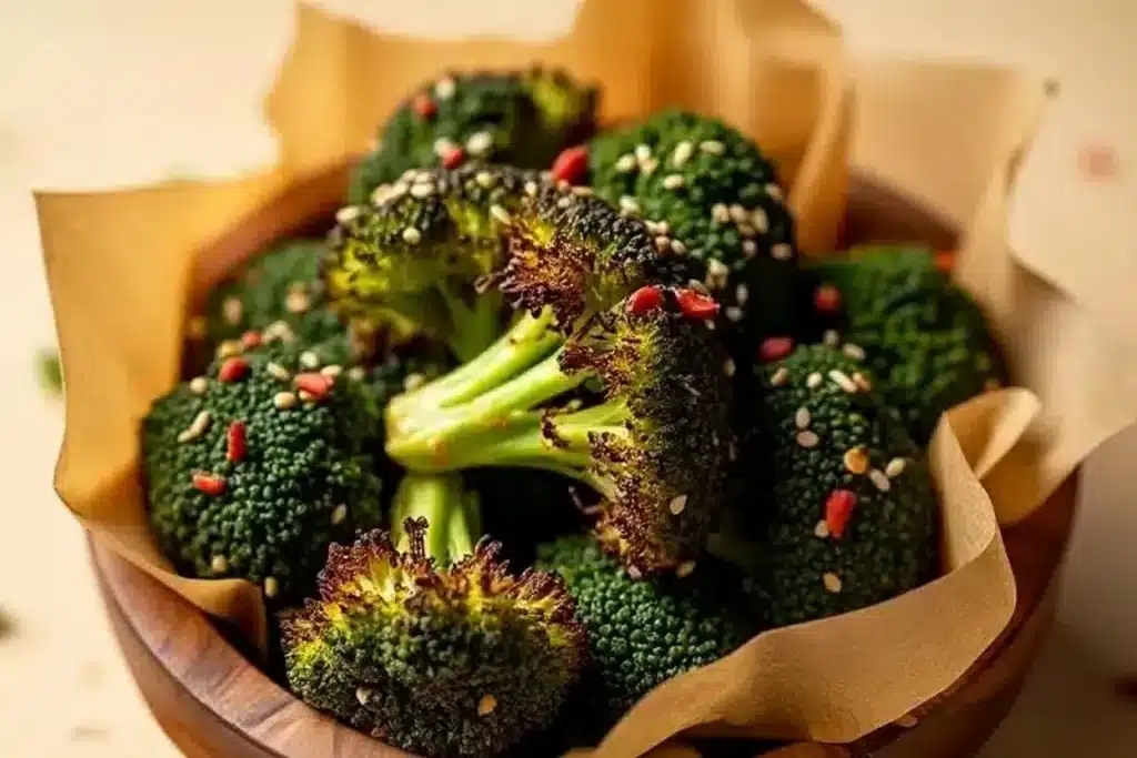 Honey Garlic Broccoli Bites