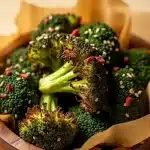 Honey Garlic Broccoli Bites