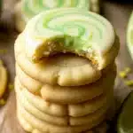 Key Lime Pie Swirl Cookies