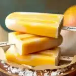 mango coconut popsicles