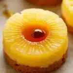 Mini Pineapple Upside-down Cheesecakes