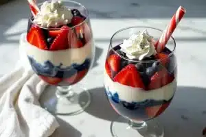 Patriotic Berry Parfait