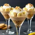 Peanut Butter Banana Pudding Parfaits