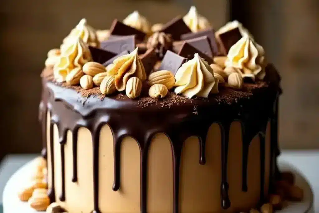Peanut Butter Chocolate Cake