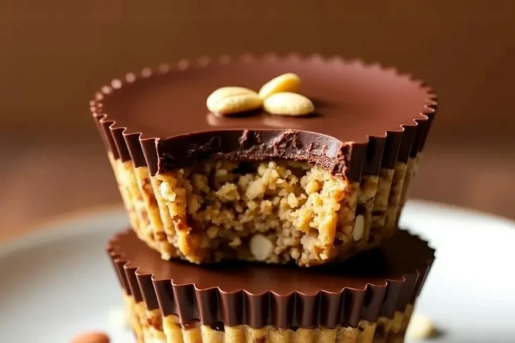 Peanut Butter Protein Oatmeal Cups