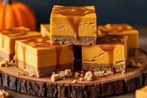 Pumpkin Cheesecake Bars
