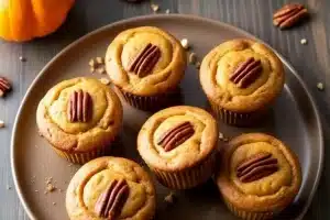 Pumpkin Cheesecake Swirl Muffins