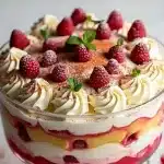 Raspberry Cream Tiramisu