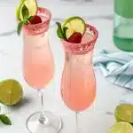 Raspberry Lime Sparkler